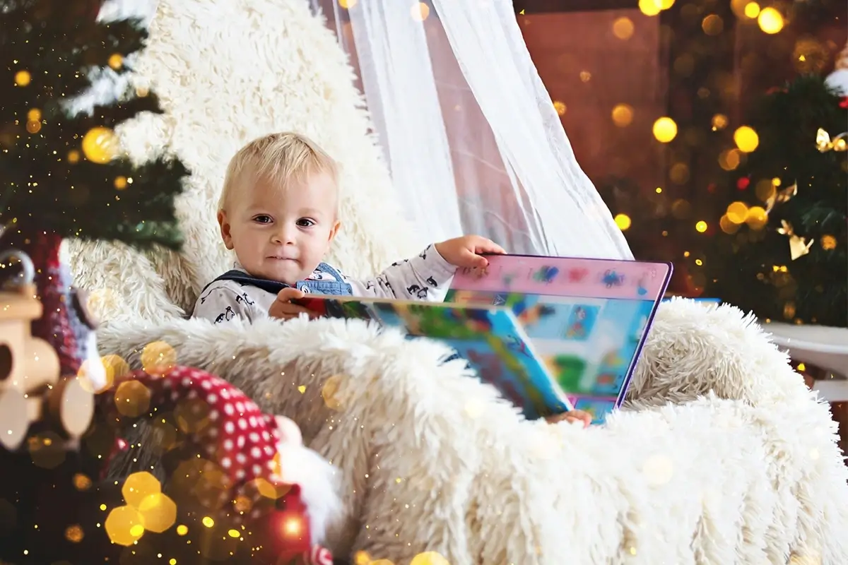 Christmas sparkle overlays